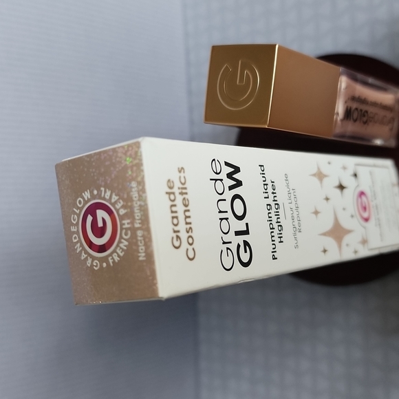 Grande Cosmetics Grande Glow Plumping Liquid Highlighter - French Pearl - Picture 2 of 11